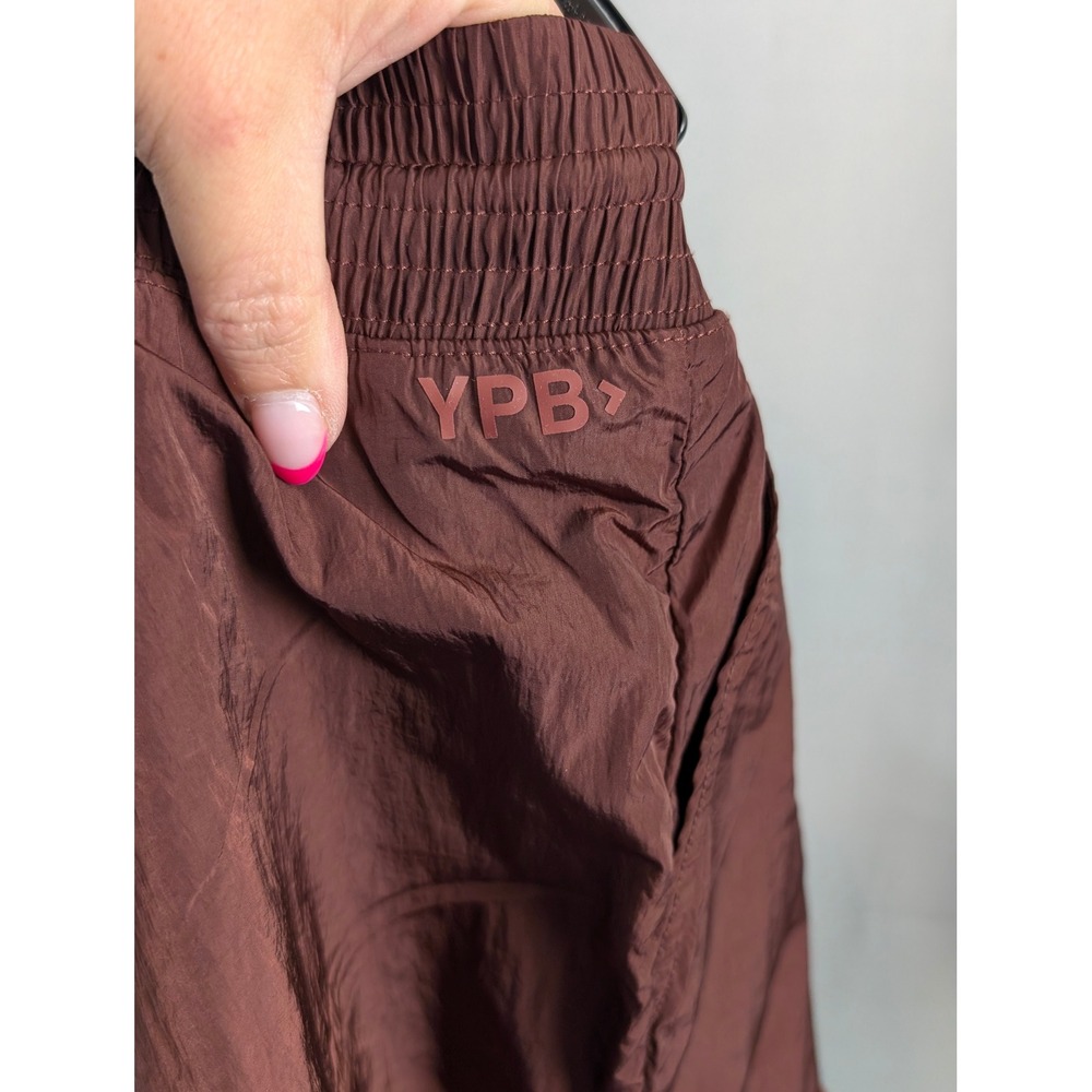 YPB Your Personal Best Running Shorts Womens Medium Brown Excellent - Picture 3 of 7